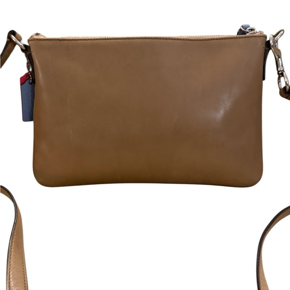 Coach Coral & Brown Crossbody - Picture 4 of 10
